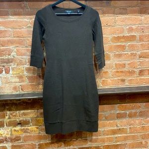 Christopher Fischer cashmere brown dress